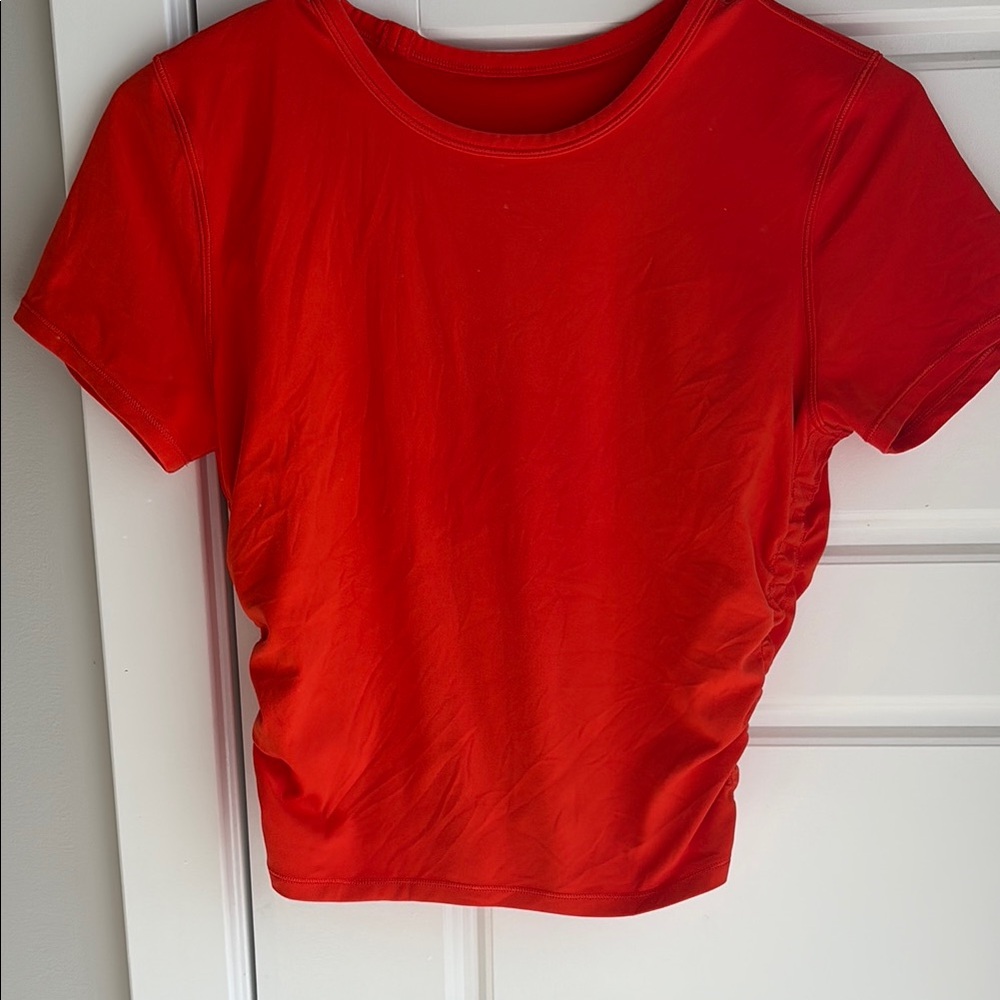 lululemon all it takes nulu ruched tee